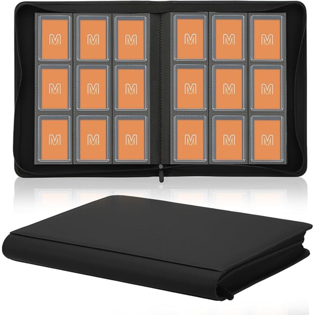 Toploader Binder Holds 288 Toploaders 9 Pocket Top Loader Binders for 3 x 4\'\' Toploader Binder Holds 288 Toploaders 9 Pocket Top Loader Binders for 3 x 4\'\'