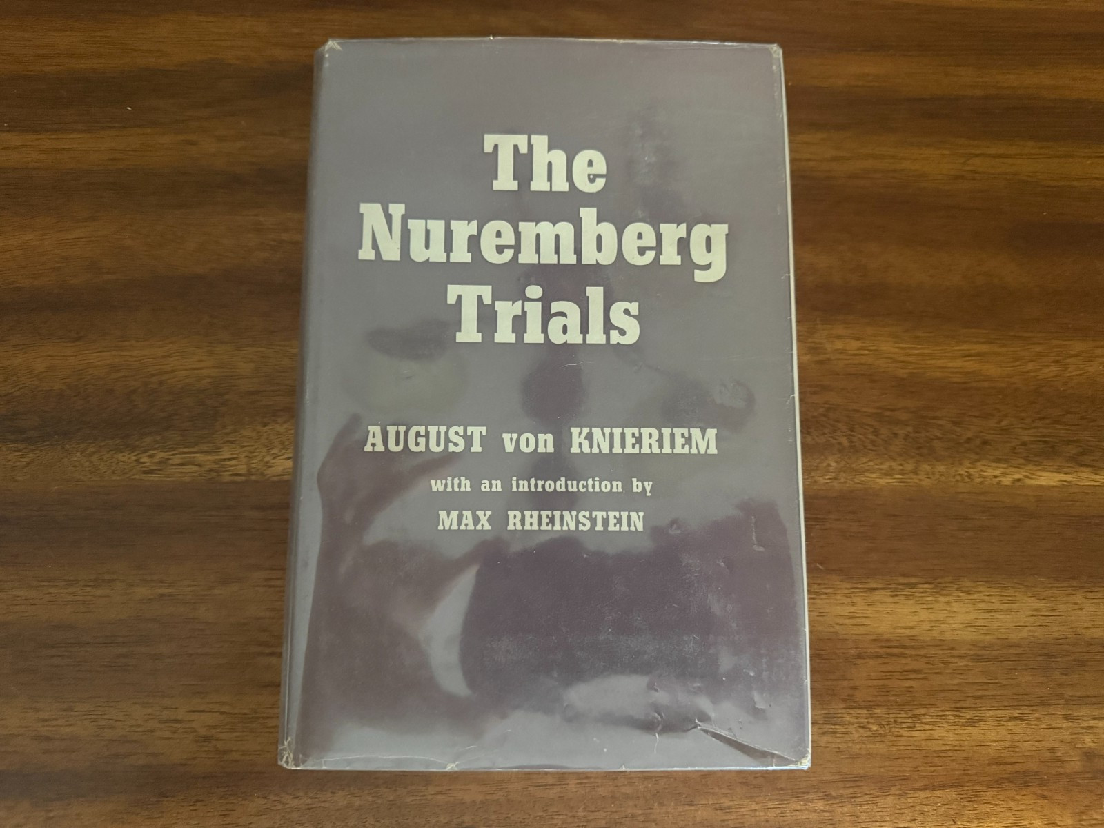 The Nuremberg Trials by August von Knieriem (1959, Vintage Hardcover)