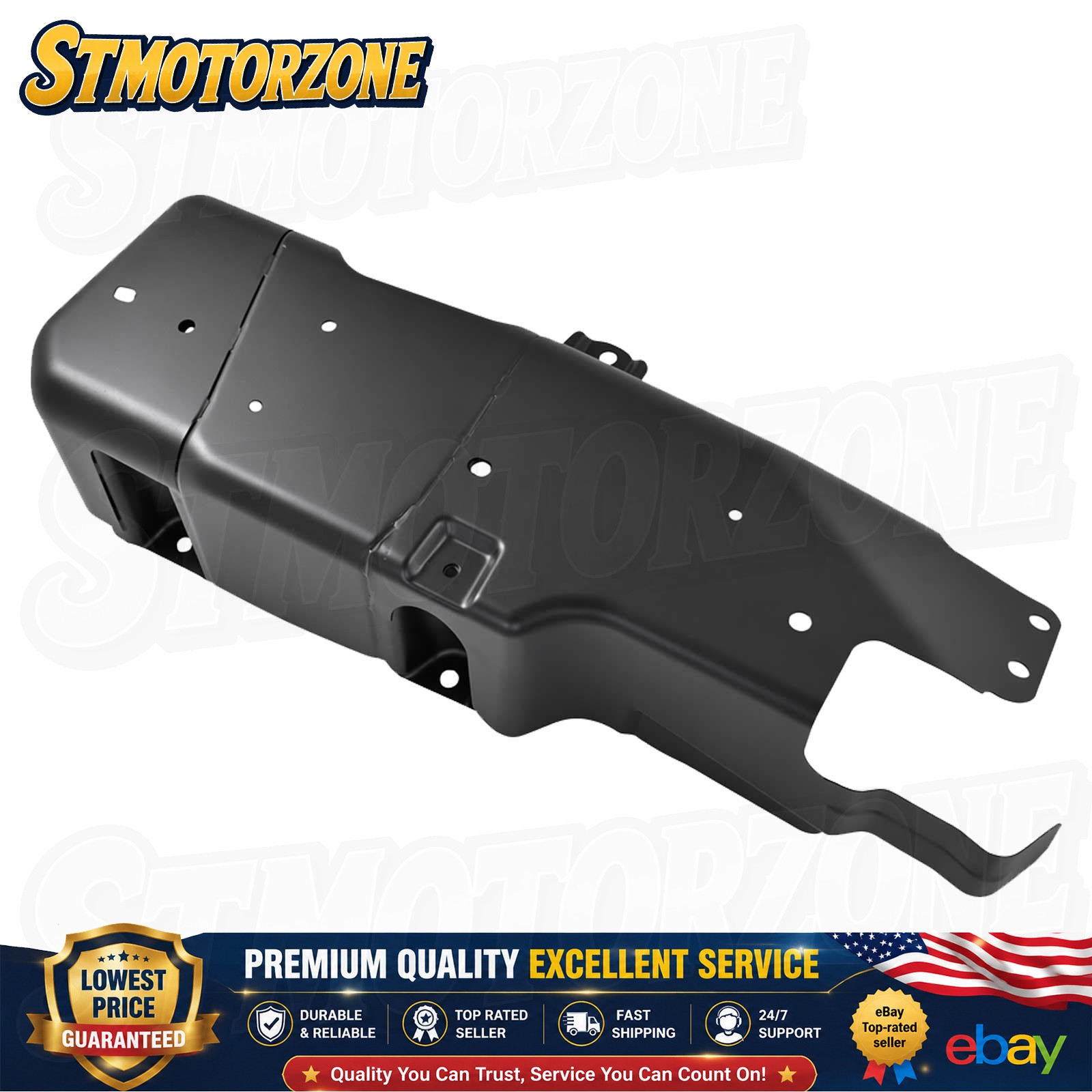 Bumper Gas Fuel Gas Tank Skid Plate For 2007-2018 Jeep Wrangler JK 2-Door Bumper Gas Fuel Gas Tank Skid Plate For 2007-2018 Jeep Wrangler JK 2-Door