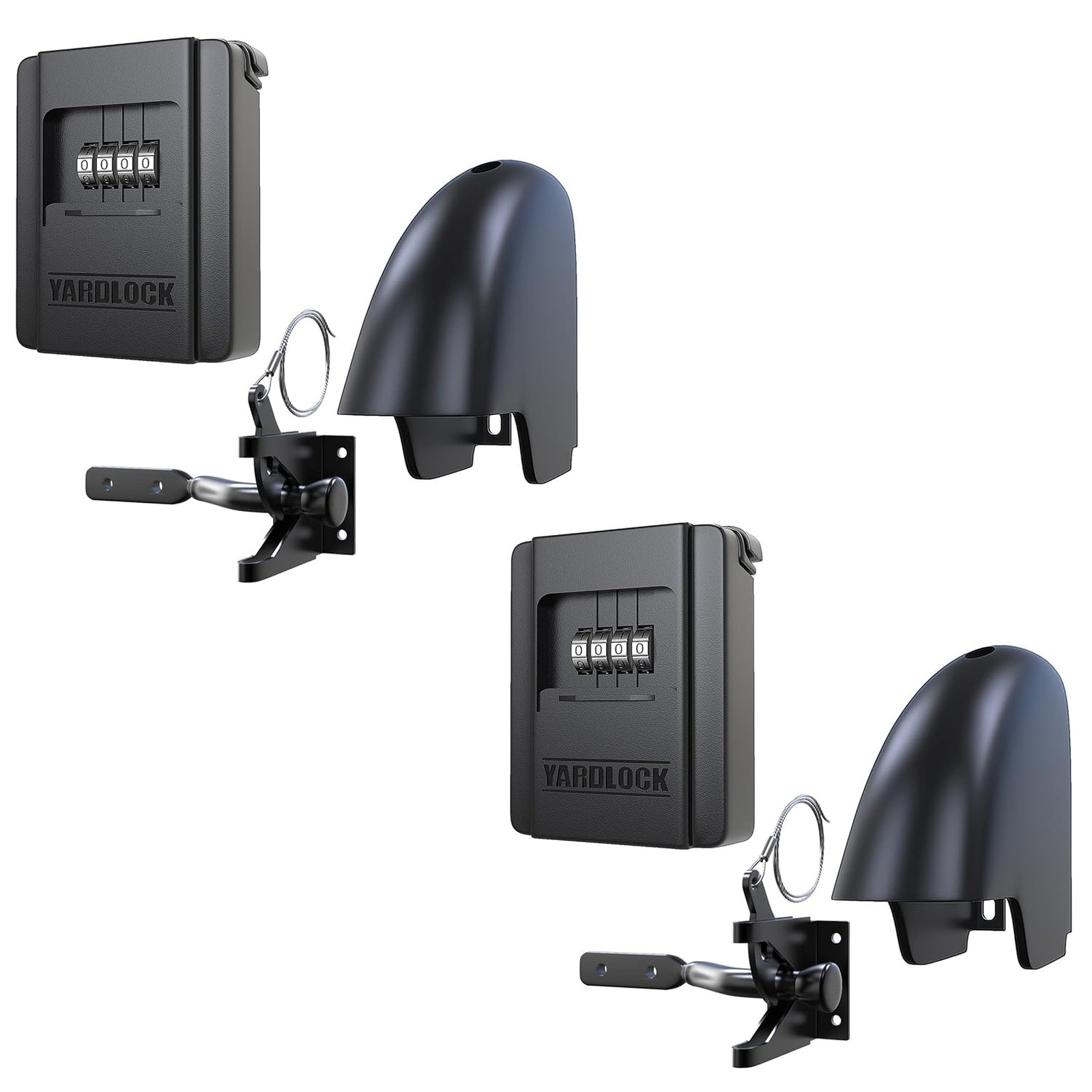 Gate Lock – Secure Keyless Fence Lock and Latch with 2-Way Access – Strong