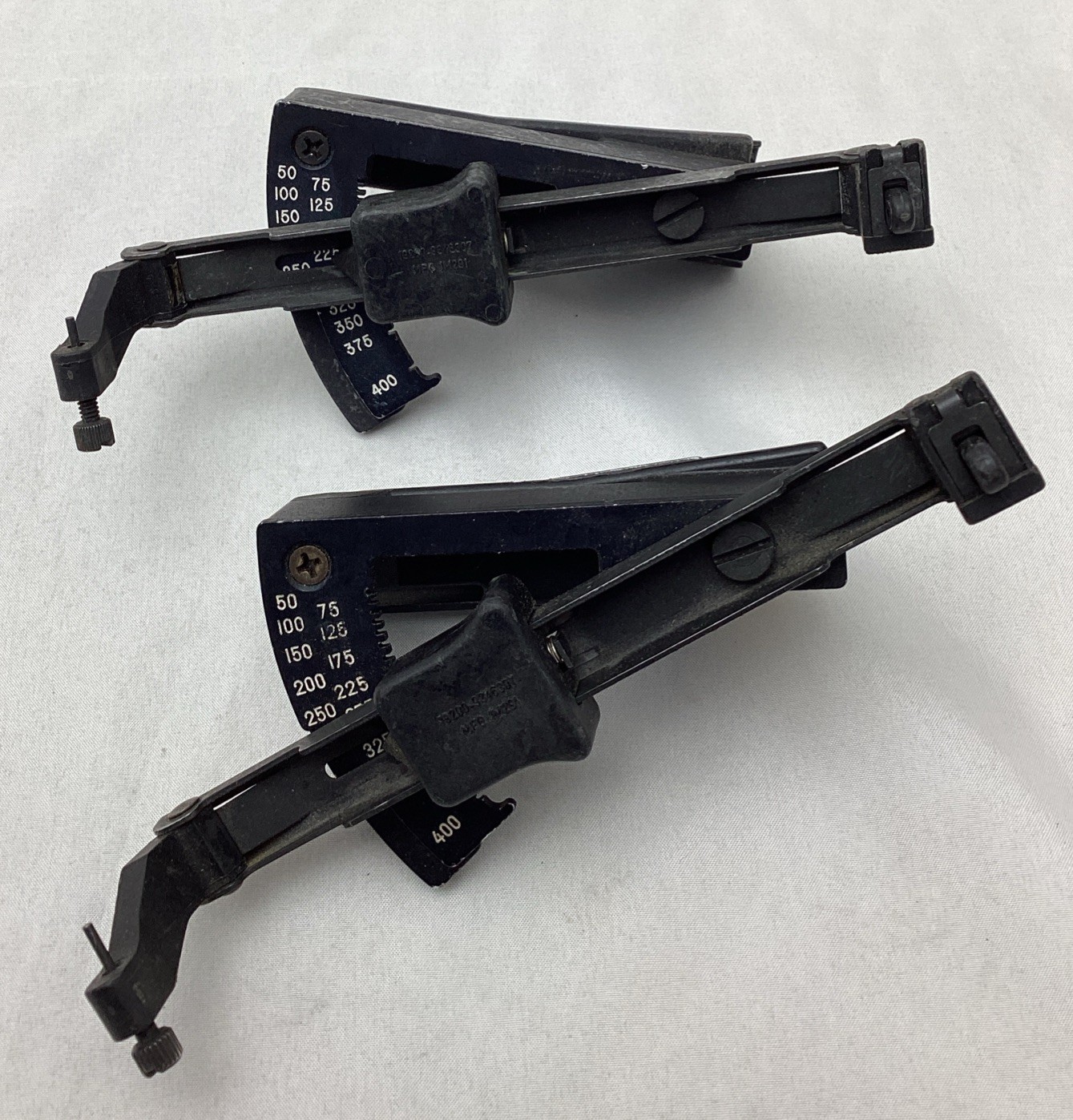 Lot of 2 - USGI M203 Quadrant Sight Assembly MFG 1M291 (19200)