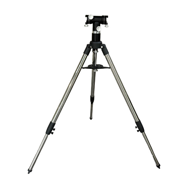 Skyoptikst Heavy-Duty Steel Tripod with a calibrated & Accessory Tray Max 145cm