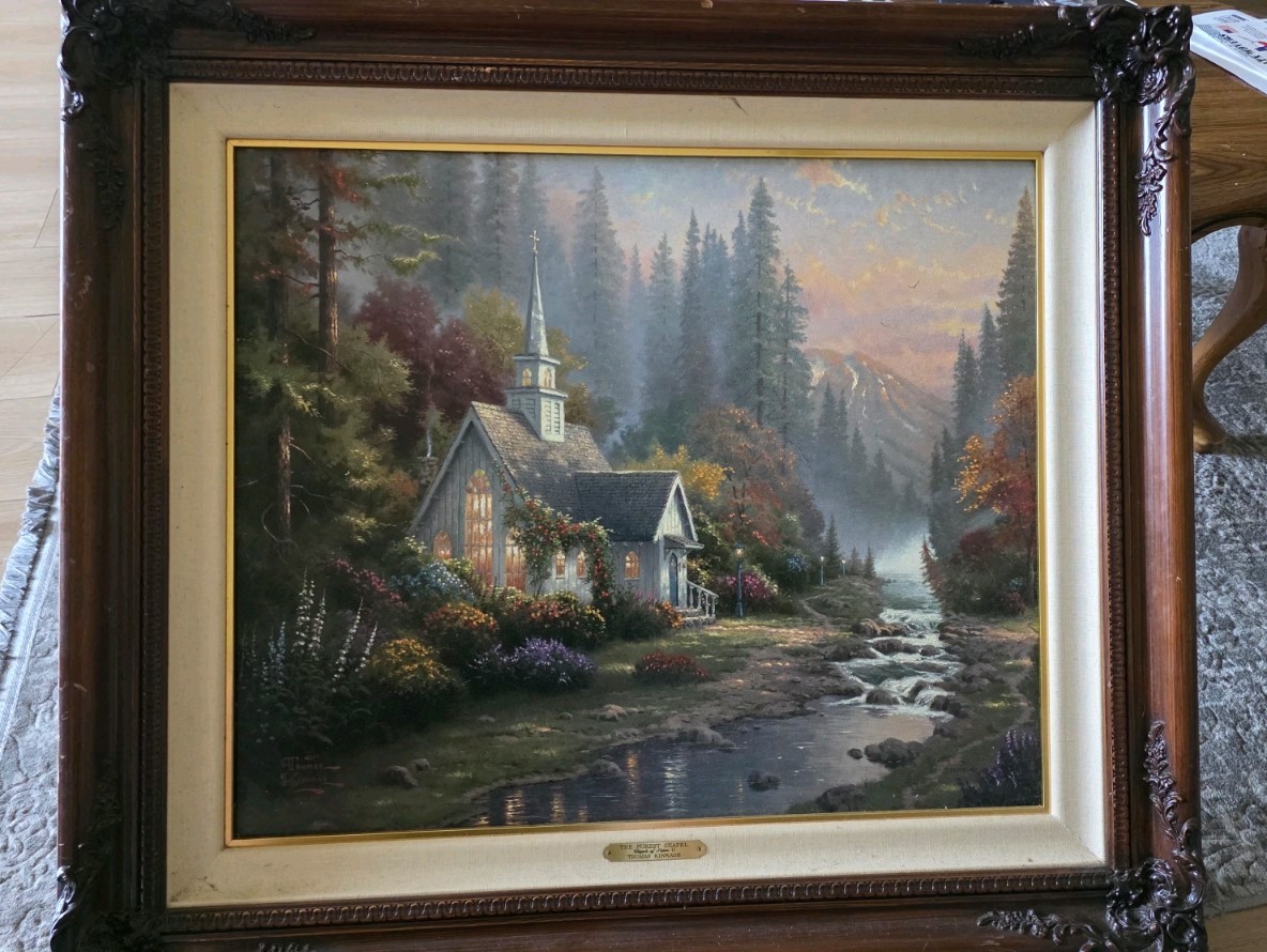 THOMAS KINKADE - THE FOREST CHAPEL  S/P  31\