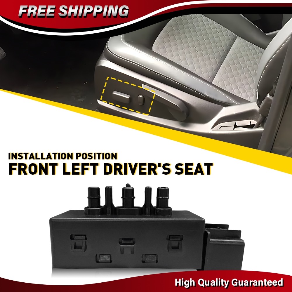 Front Left Power Seat Switch Control For 2015-2022 Chevrolet Colorado GMC Canyon