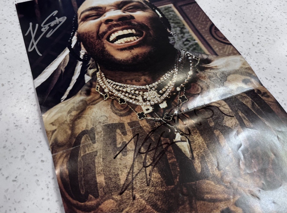 Kevin Gates Rapper Autographed \