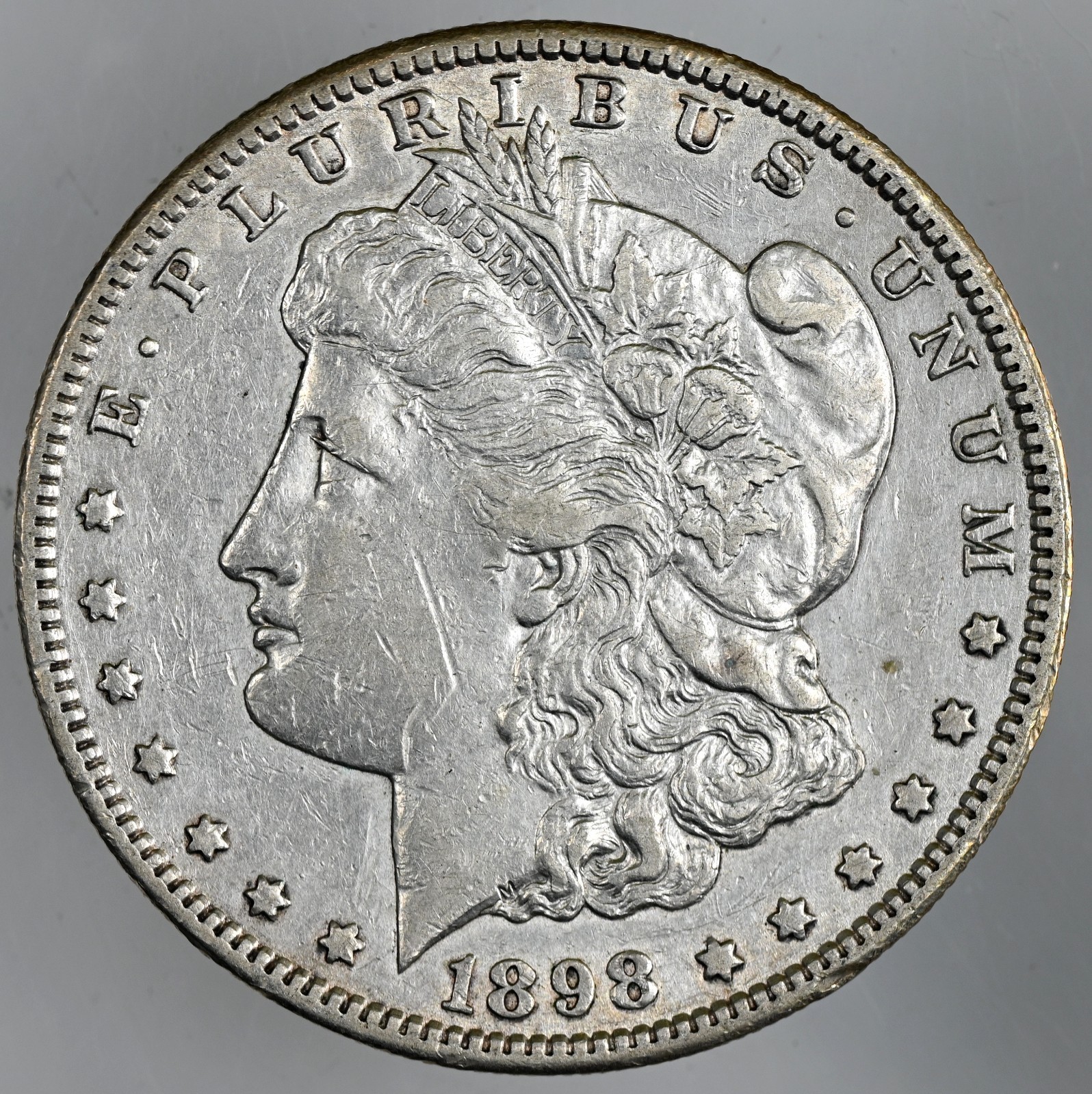 1898-S  $1 MORGAN SILVER DOLLAR   XF DETAILS  \