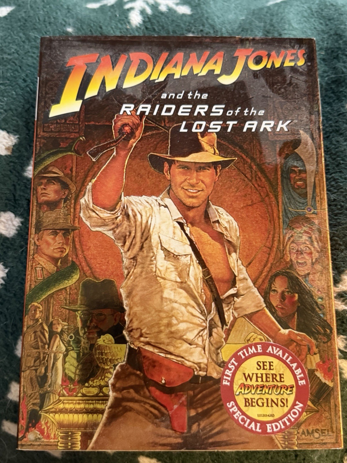 Indiana Jones Raiders Lost Ark Special Edition DVD NEW SEALED Slipcover 2003