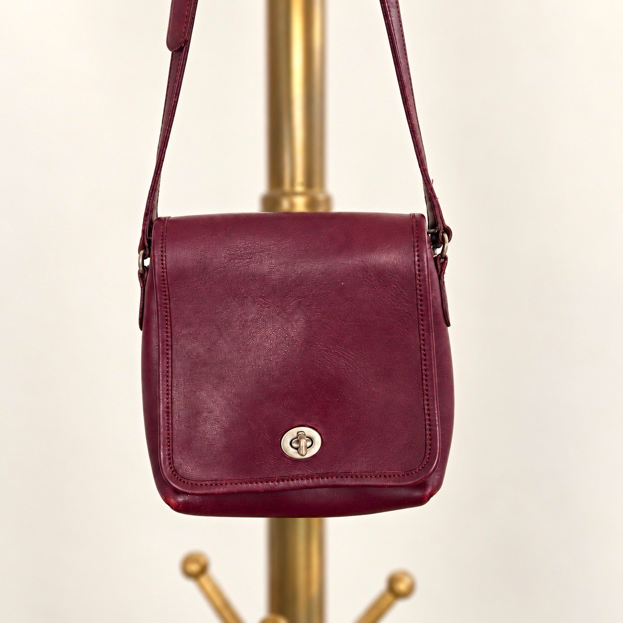 vintage Coach Companion Flap Bag, style #9076, also called the Legacy Companion.