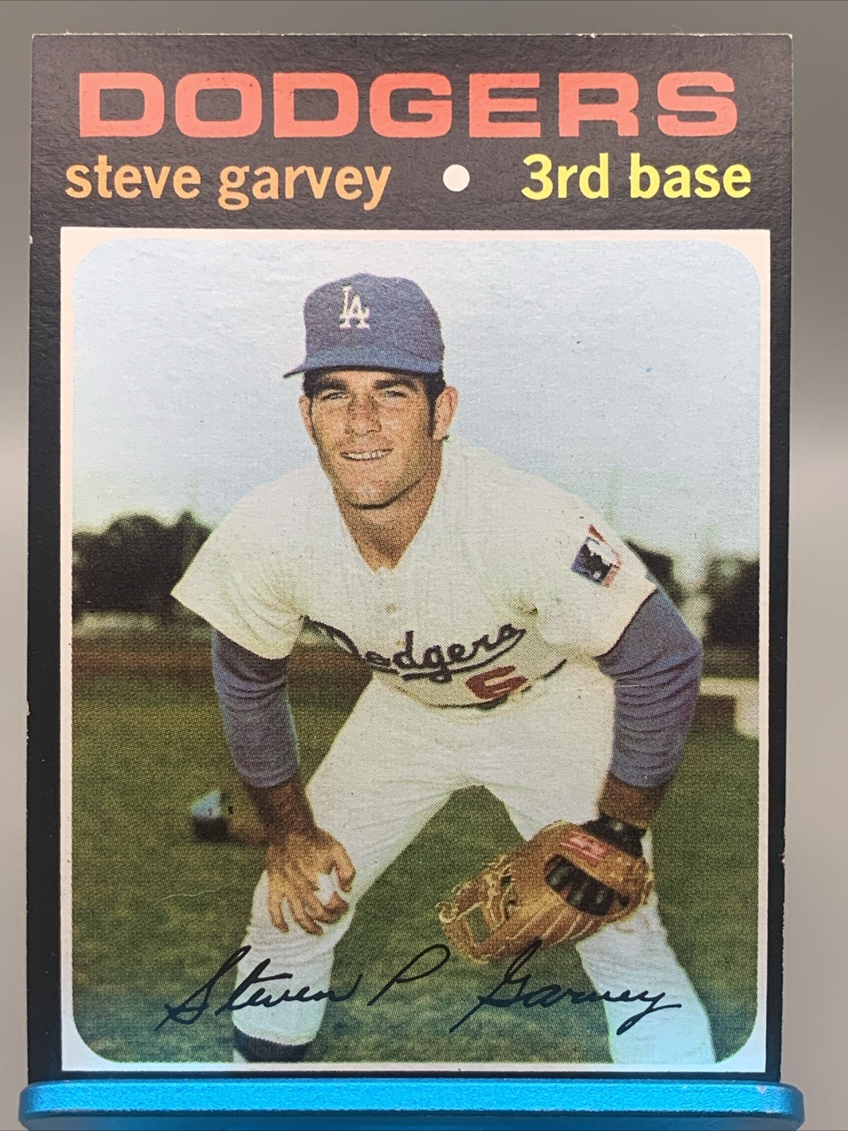 1971 Topps - Steve Garvey #341 Rookie Dodgers No Creases Sharp Looking Card