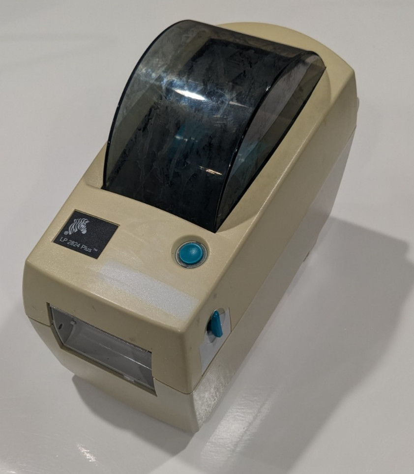 Zebra LP-2824 Plus Thermal label printer (282P-201510-000) - Tested