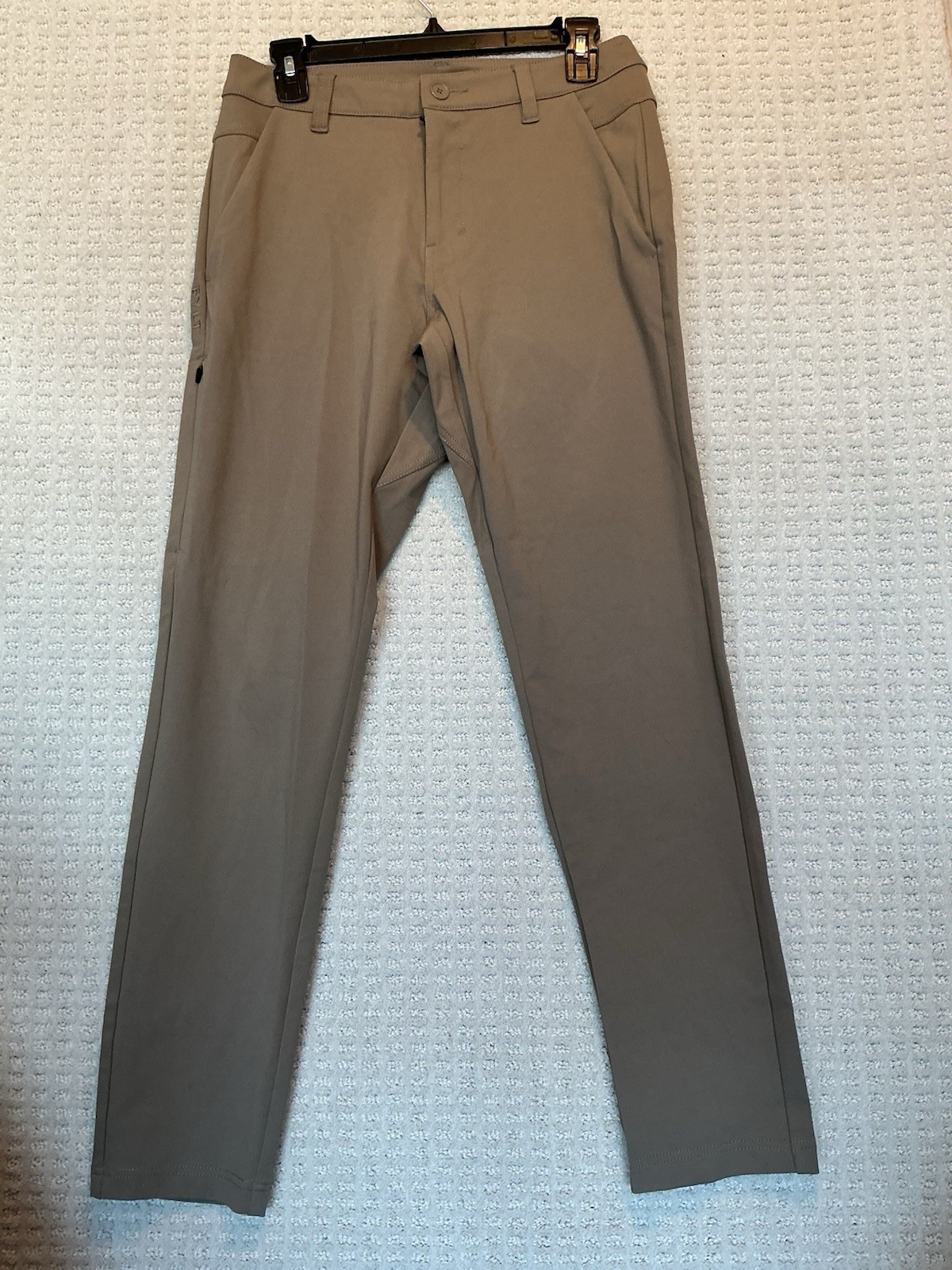 BYLT  Premium Basics Men’s Pants 31x30 Everyday 2.0 Taupe Tapered Stretch