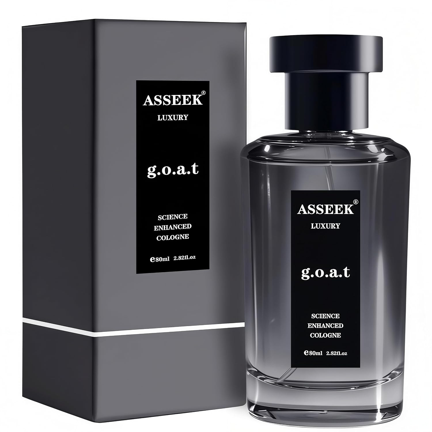 ASSEEK Luxury G.O.A.T Perfume for Men, 80Ml (2.82 Fl Oz) Mens Cologne, Upgraded