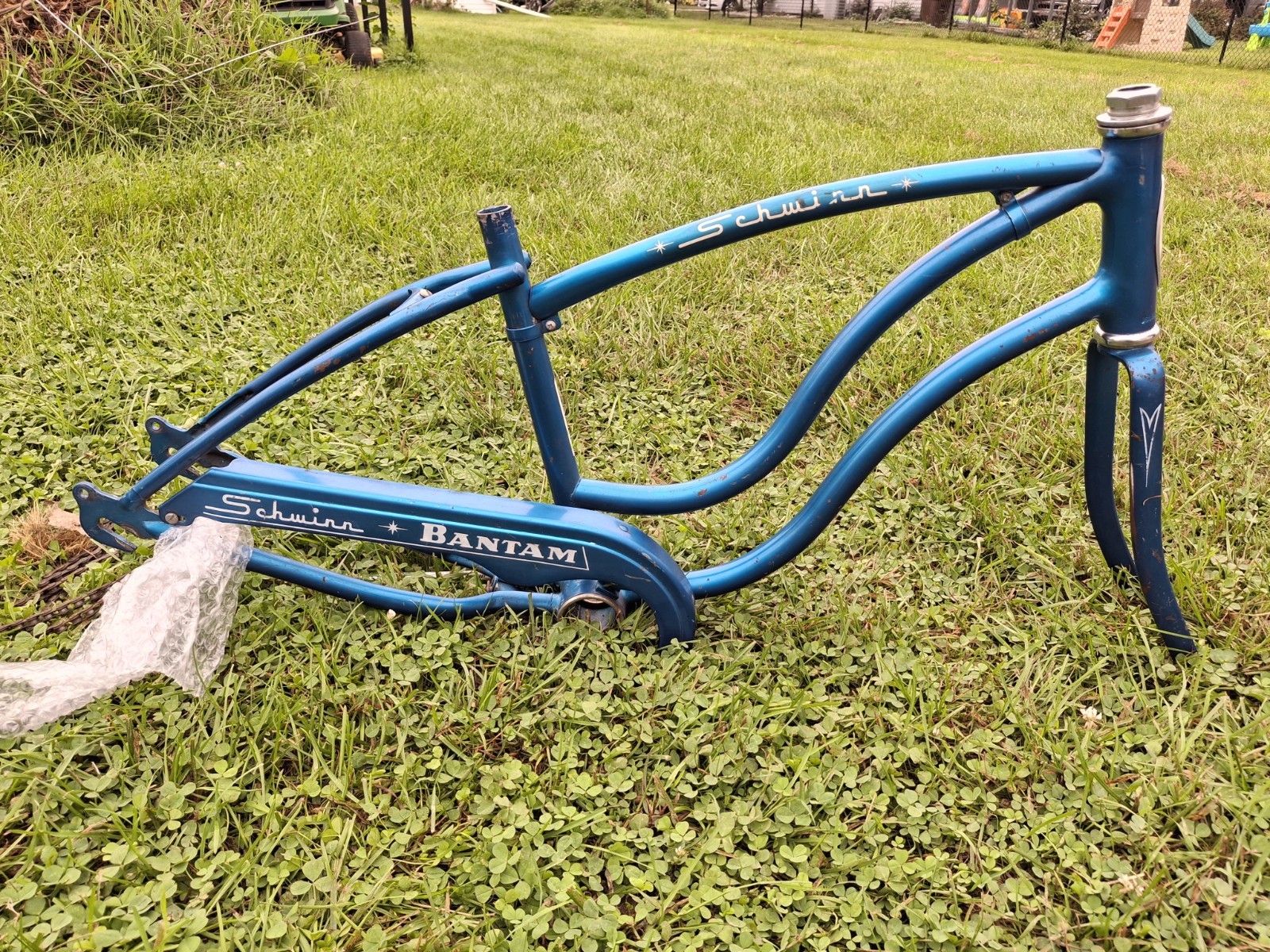 1981 Schwinn Stingray Bantom Frame Fork And Guard Og Paint Vintage Muscle Bike 1981 Schwinn Stingray Bantom Frame Fork And Guard Og Paint Vintage Muscle Bike