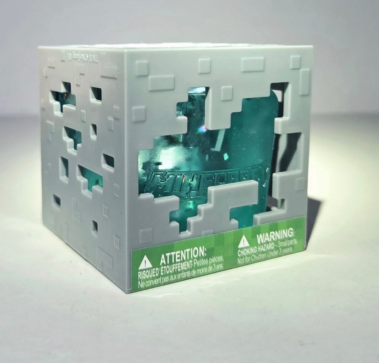 BRAND NEW AUTHENTIC BLUE Minecraft Jelly Cube Squishy  Like NeeDoh