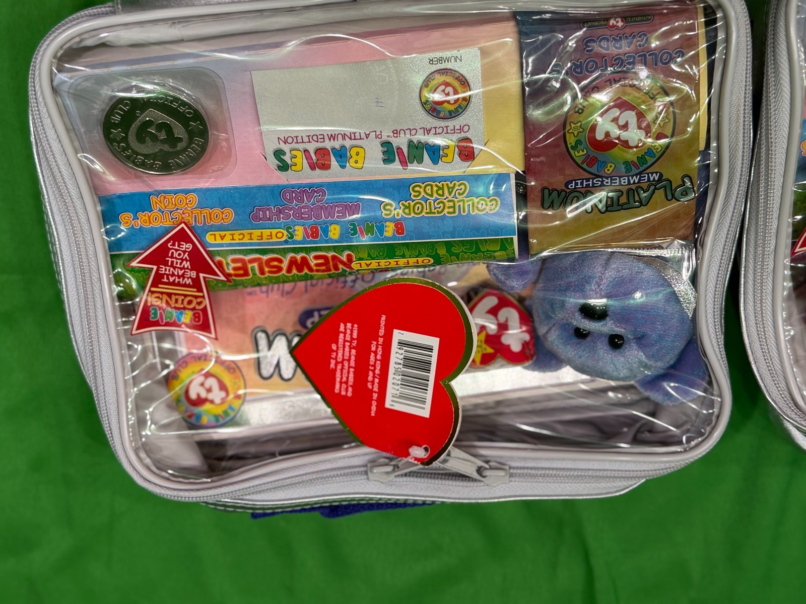 Ty Beanie Babies Official Club Platinum Membership Kit Lot of 3 Vintage 1999