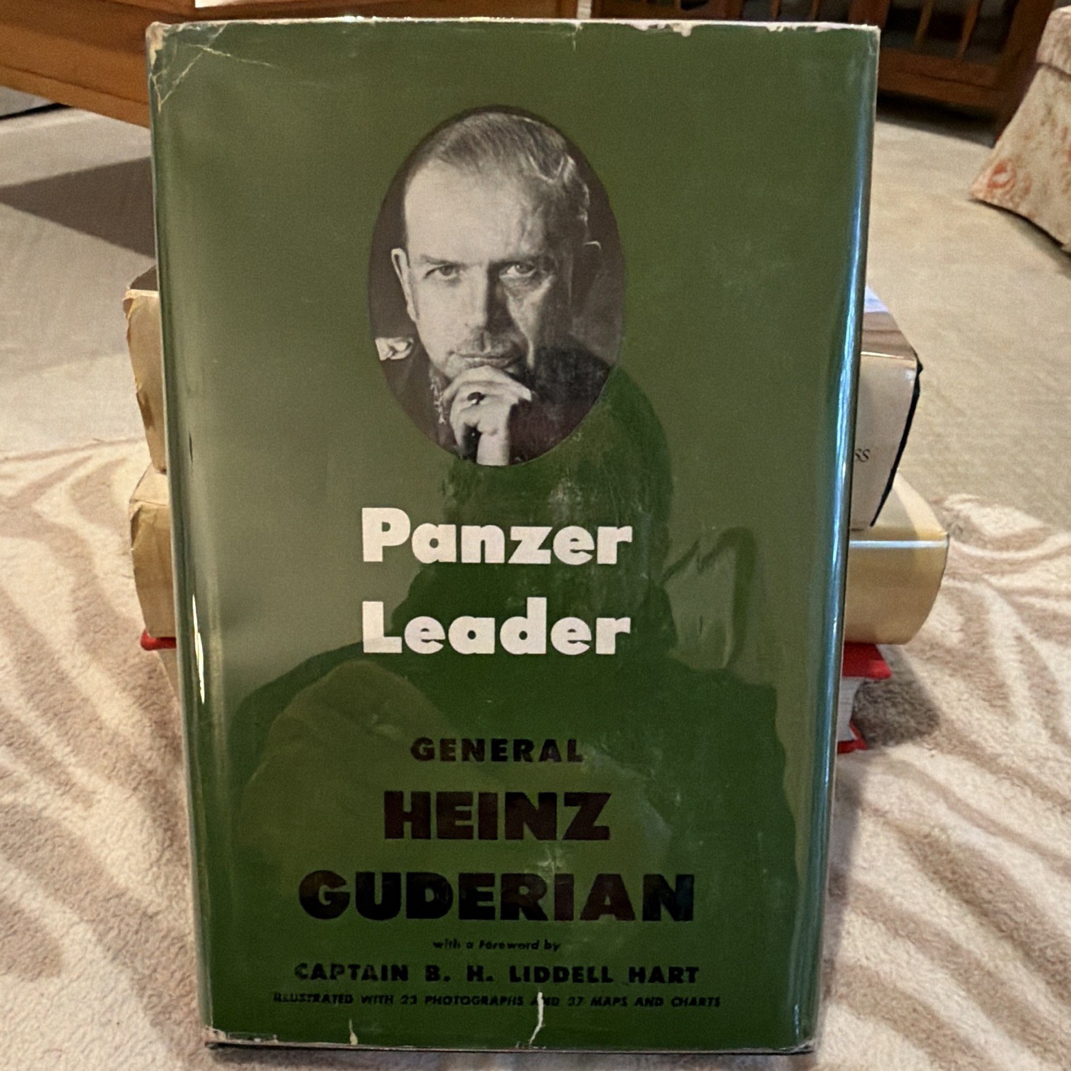 Panzer Leader Heinz Guderian HC DJ E. P. Dutton Everyone\'s Library Ex Libris Panzer Leader Heinz Guderian HC DJ E. P. Dutton Everyone\'s Library Ex Libris