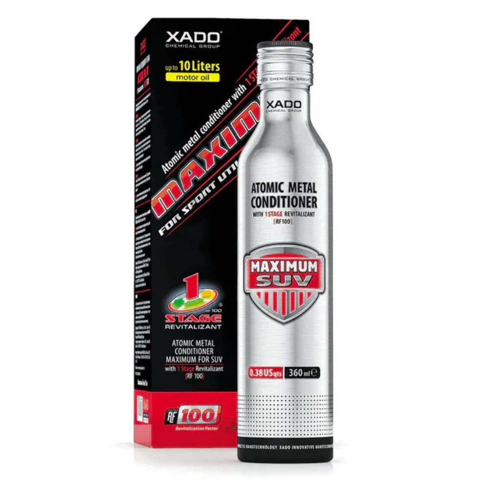XADO 1 Stage Maximum SUV - Engine Treatment for Gasoline & Diesel Engines (360 m