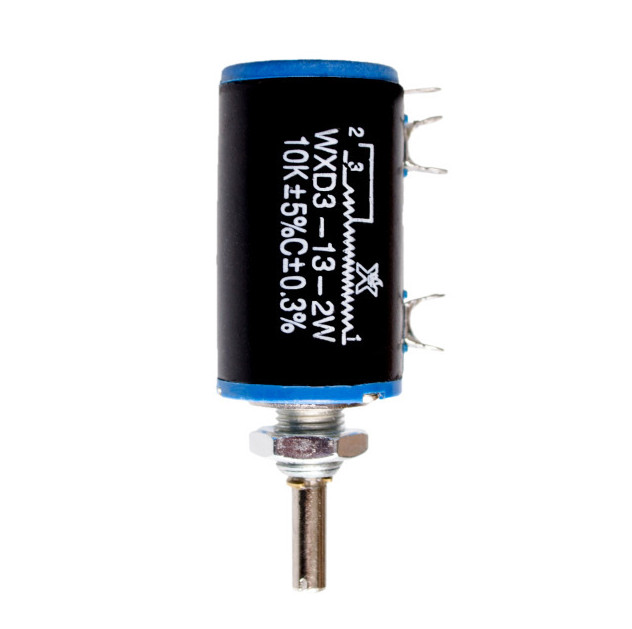 WXD3-13-2W multi circle wire winding 10K Ohm Linear Rotary Potentiometer WXD3-13-2W multi circle wire winding 10K Ohm Linear Rotary Potentiometer