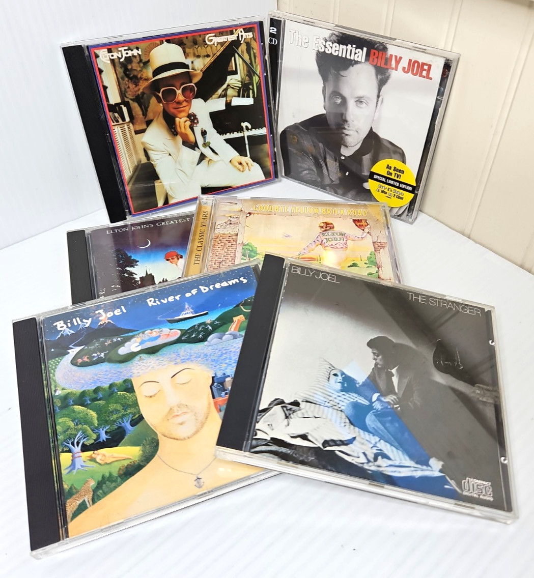 Billy Joel Elton John Greatest Hits 7CD Essential Best Of 70s 80s Pop Rock Piano