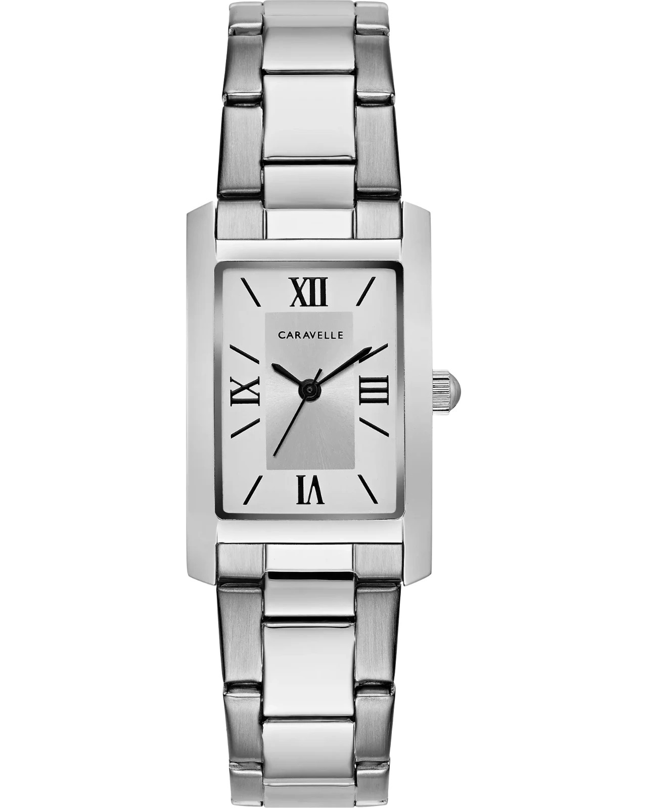 Caravelle by Bulova 43L203 Dress 21 MM Quartz Silver Stainless-Steel Watch Caravelle by Bulova 43L203 Dress 21 MM Quartz Silver Stainless-Steel Watch