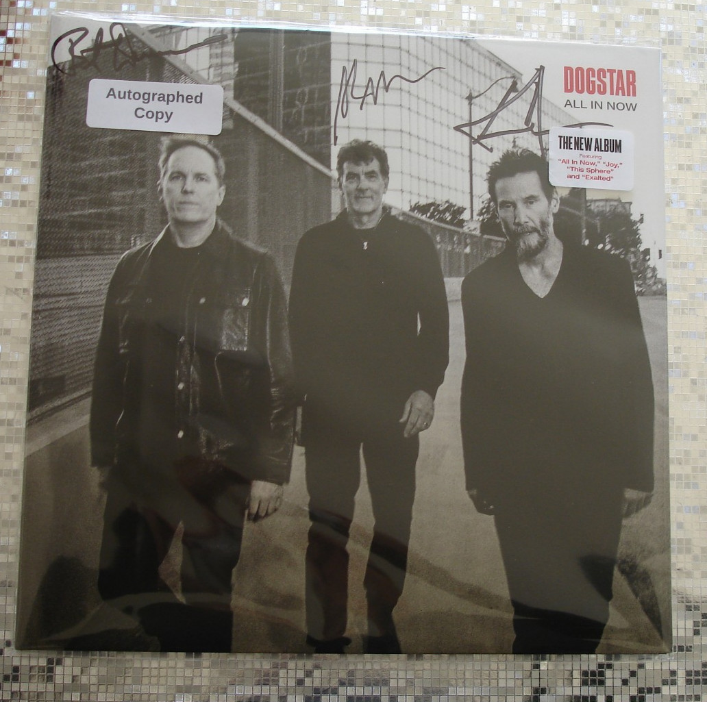 Dogstar ~ All In Now ~ 2026 Autographed LP   Dillon Street Records – DSTR002-1