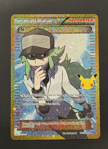 N (Supporter) (Full Art) 101/101 Noble Victories Holo N (Supporter) (Full Art) 101/101 Noble Victories Holo