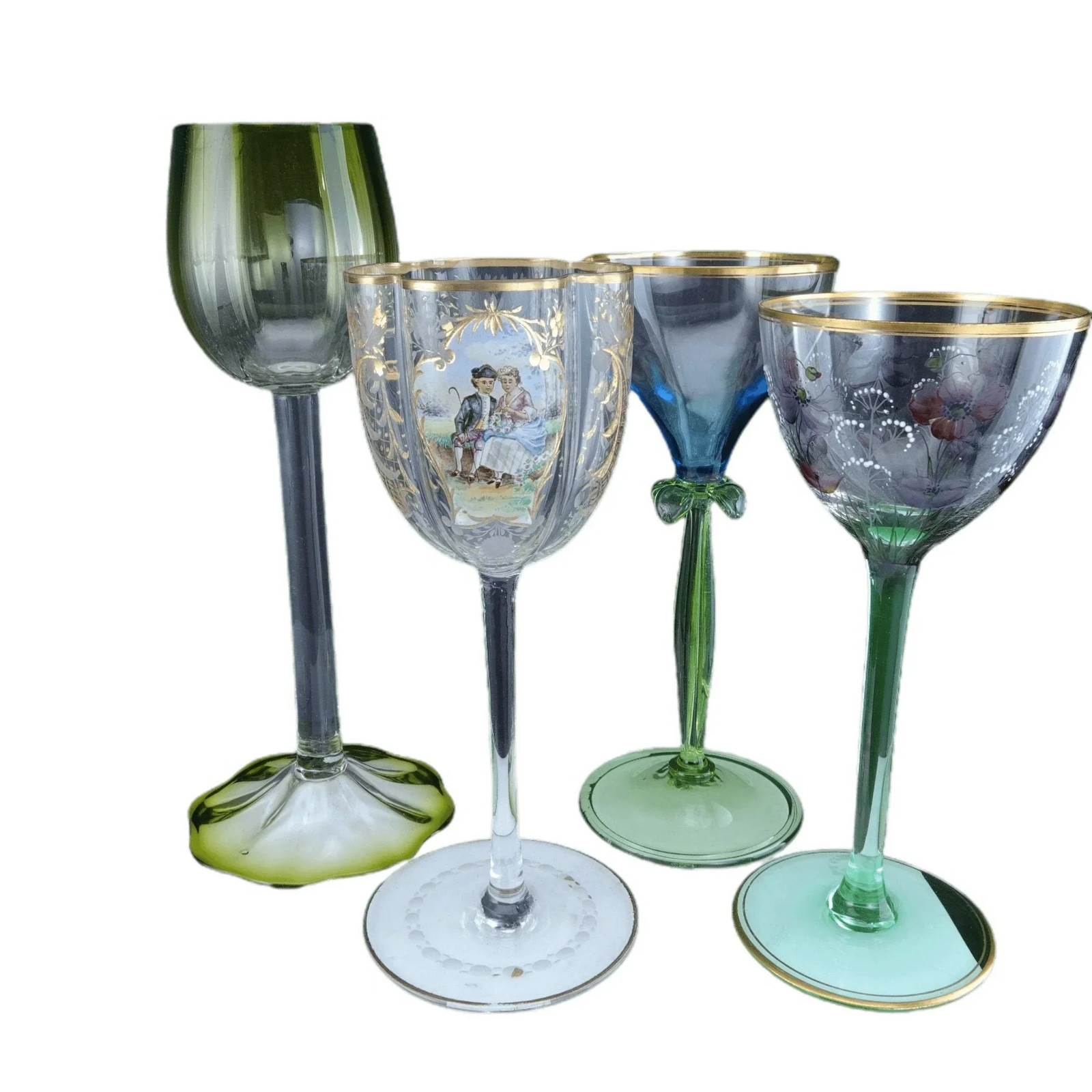 Antique Bohemian Goblet Collection Meyrs Neffe and more Antique Bohemian Goblet Collection Meyrs Neffe and more