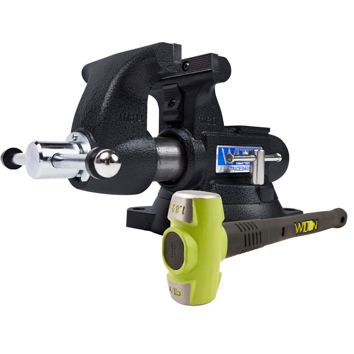  Wilton Black 1755 Wilton Tradesman Vise w/ Free 20416 BASH WL9-28806A