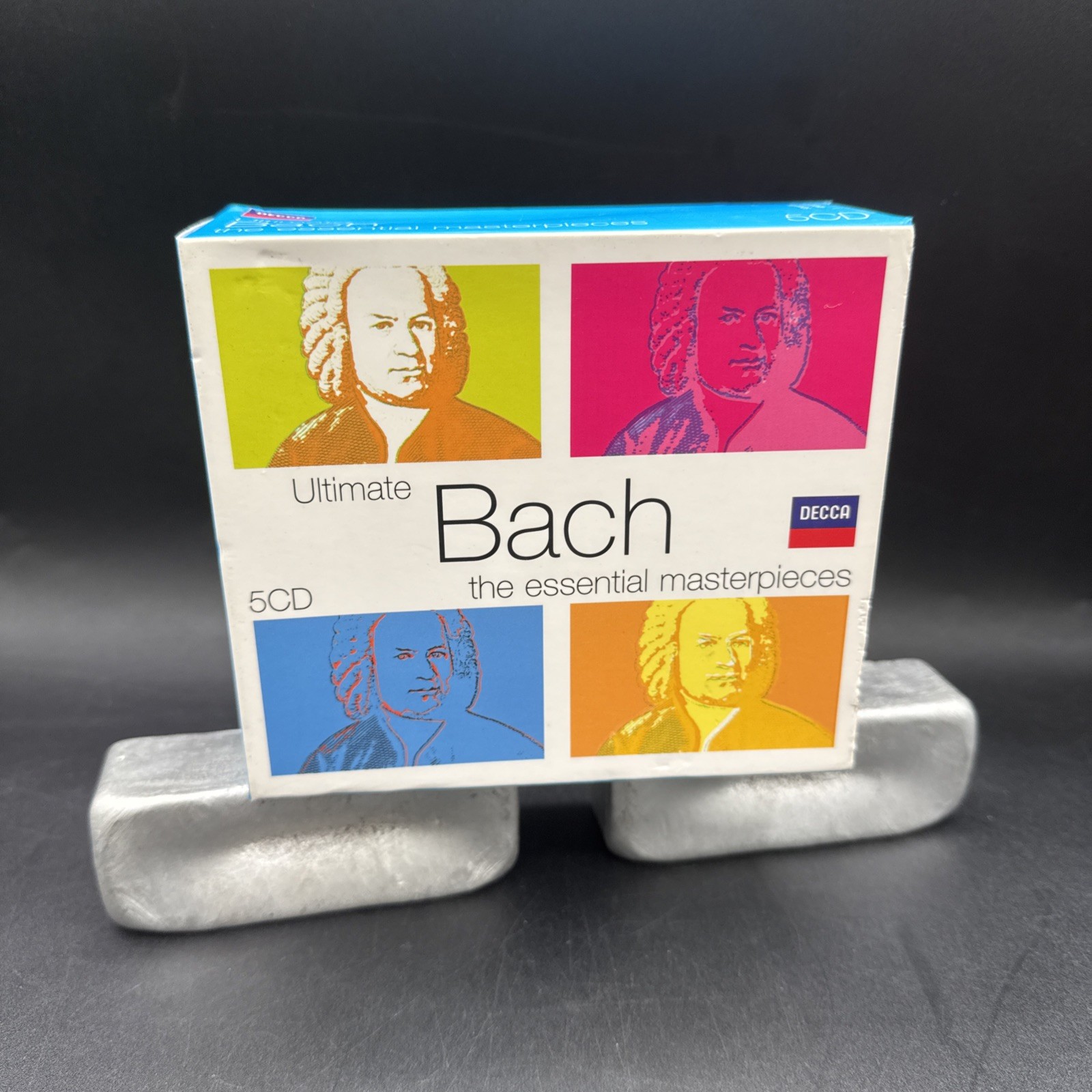 Ultimate Bach The Essential Masterpieces Decca Germany 5-CD Box Set Ships Fast