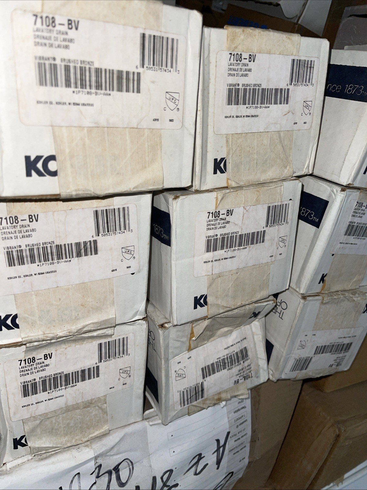 Kohler K-7108-BV Decorative 1-1/4\