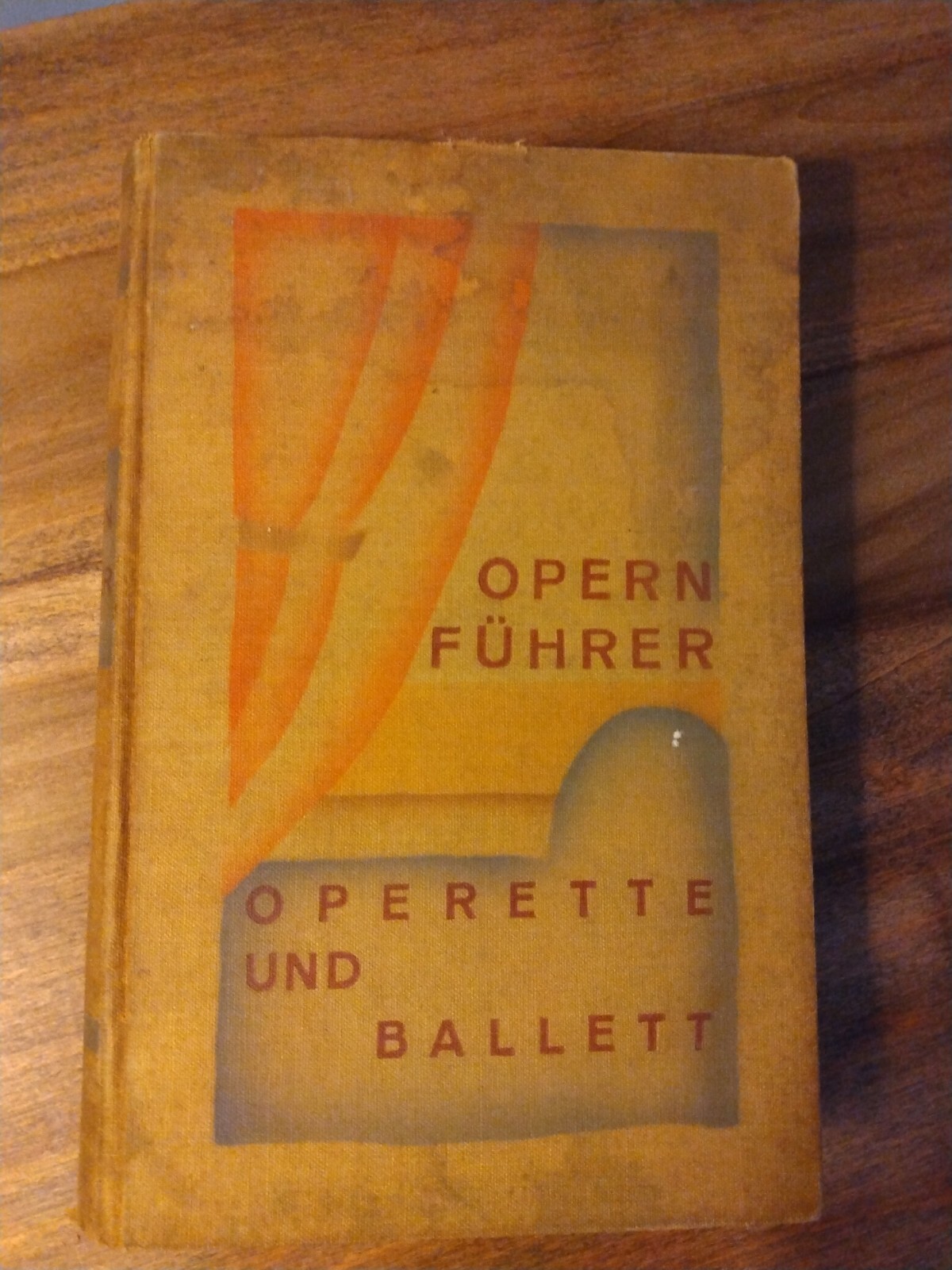 German Opera And Ballet Guide 1929 Illustrated HC 8th Revised First Edition 