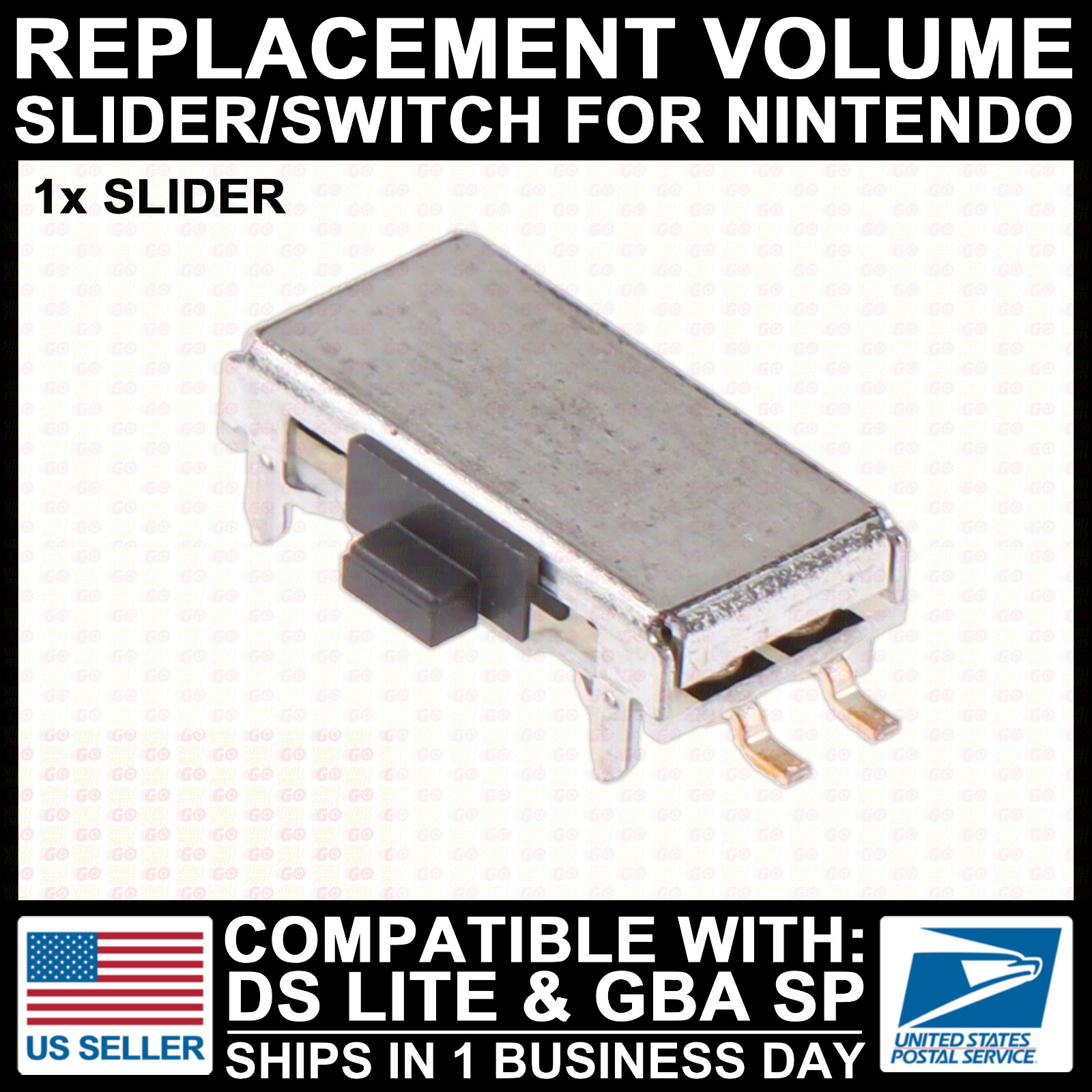 Replacement Volume Slider Switch Nintendo Game Boy Advance GBA SP/DS Lite Cap