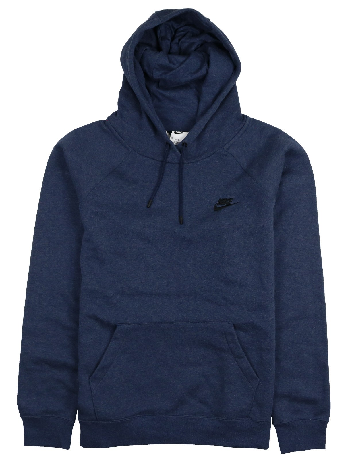 NIKE Sportswear Club Fleece Pullover Hoodie sz XL X-Large Blue Heather BV4124