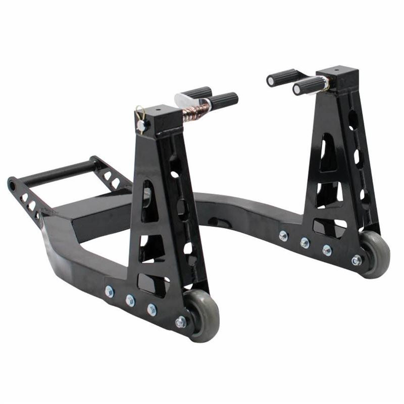 Open Box BikeTek Aluminum Front Box Stand Black
