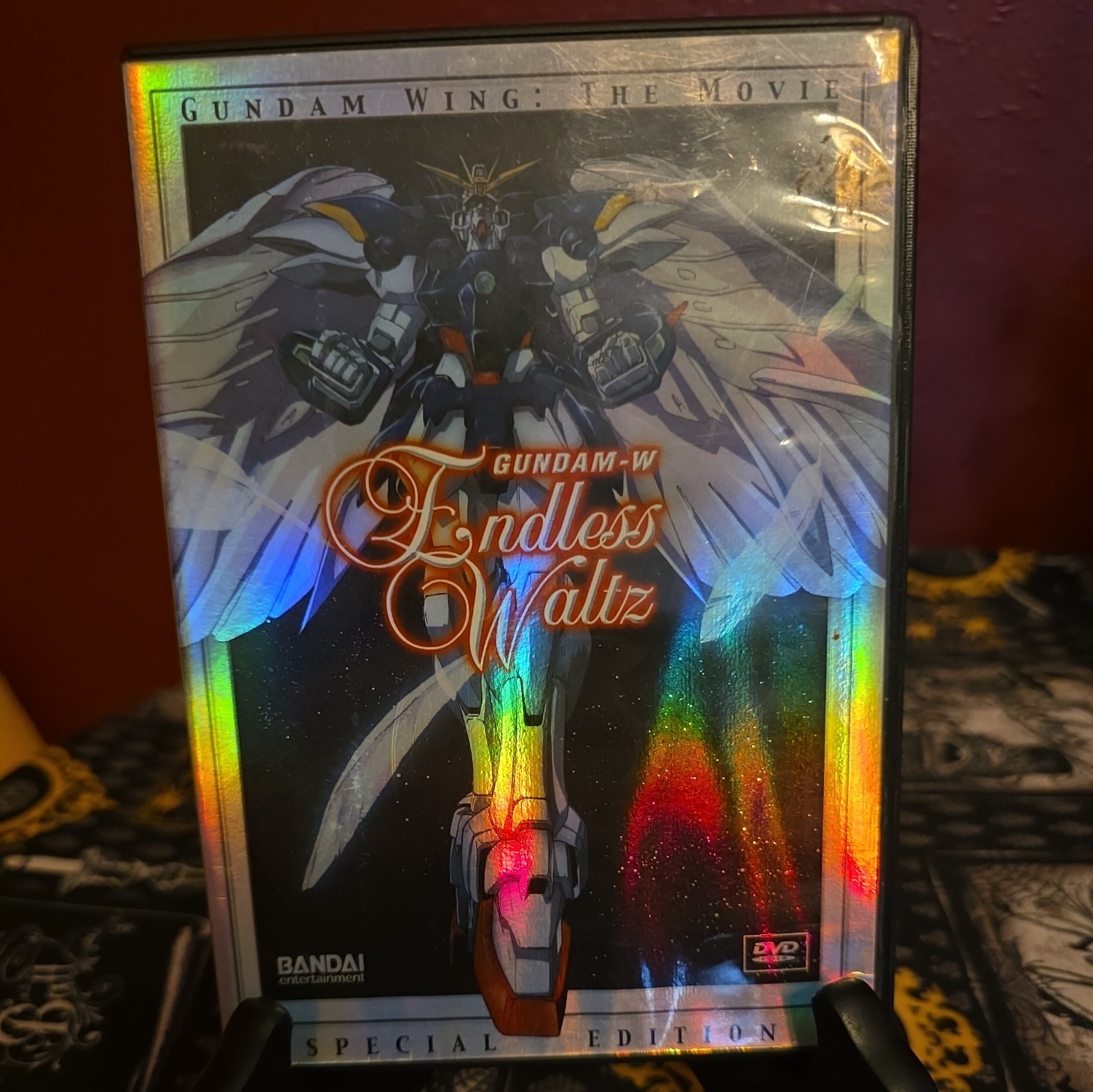 Gundam Wing The Movie Endless Waltz DVD 2001 [Special Edition] Rare Tested 