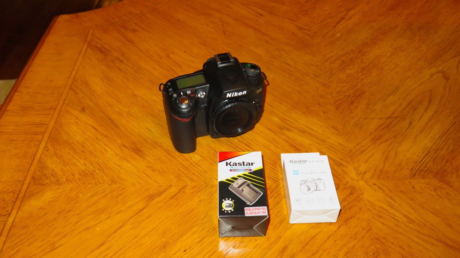 New Nikon D90 ( 2 Actuations ) 12.3 MP DSLR Camera Body - Rare Find