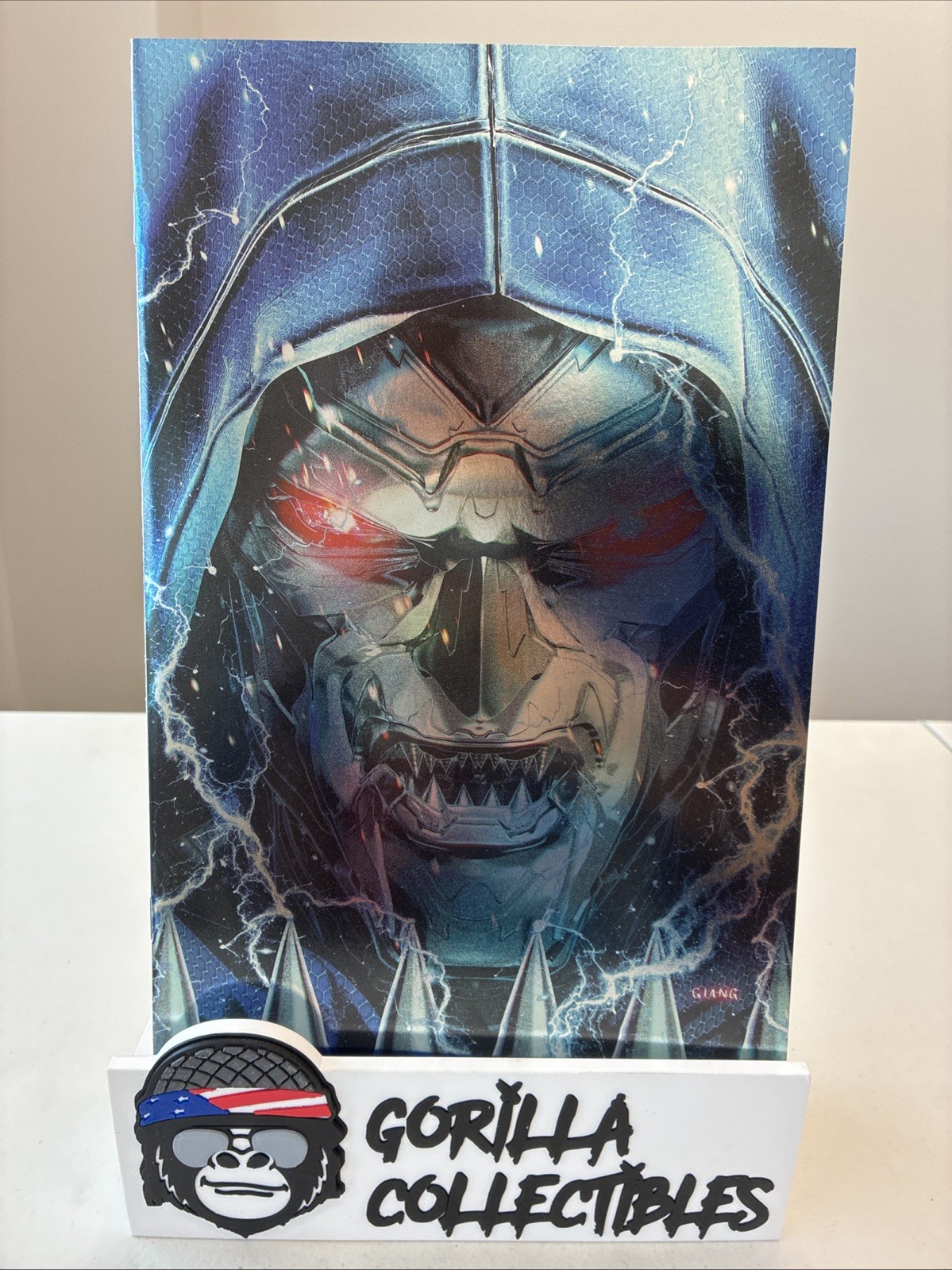 DOOMED 2099 #1 JOHN GIANG NYCC 2025 SECRET FOIL DROP LTD 500 W/COA DOOMED 2099 #1 JOHN GIANG NYCC 2025 SECRET FOIL DROP LTD 500 W/COA