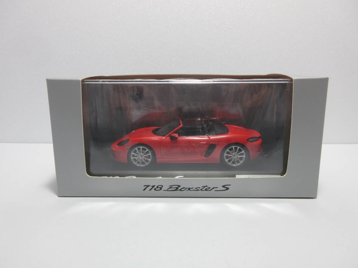 1/43  PORSCHE  718 BOXSTER S ORANGE 822471