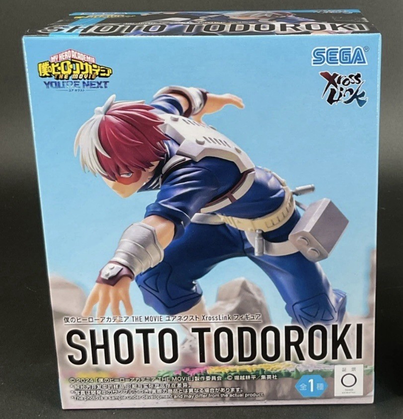 My Hero Academia THE MOVIE You're Next Xrosslink Shoto Todoroki Figure US SELLER