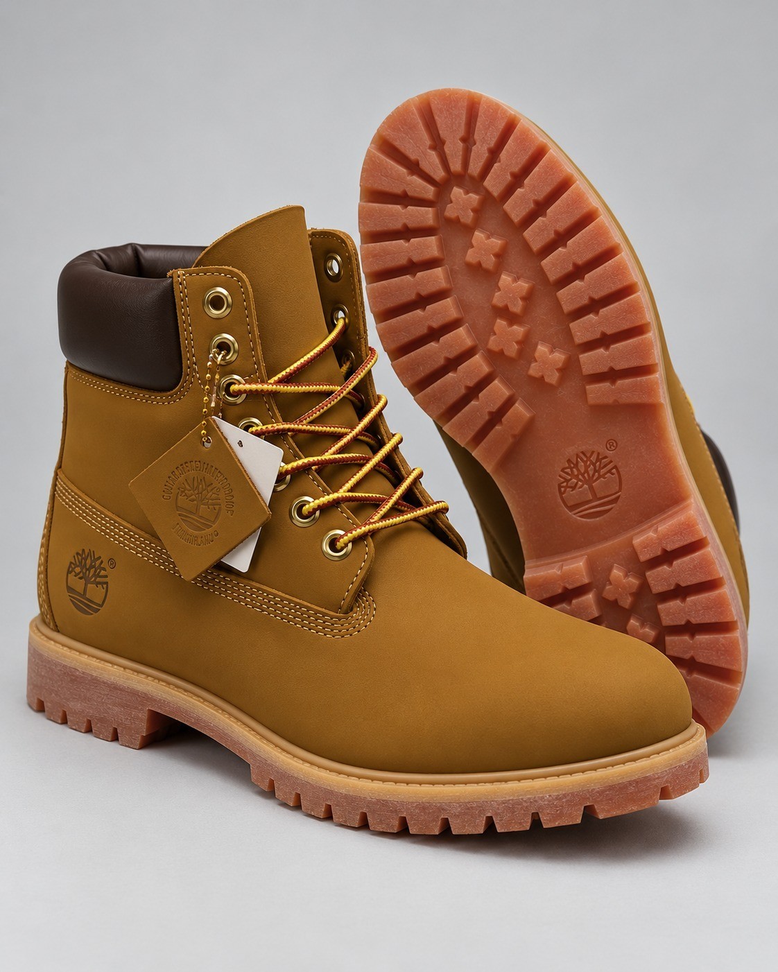 Timberland Men’s 6-Inch Premium Waterproof Boots – Wheat Nubuck Timberland Men’s 6-Inch Premium Waterproof Boots – Wheat Nubuck
