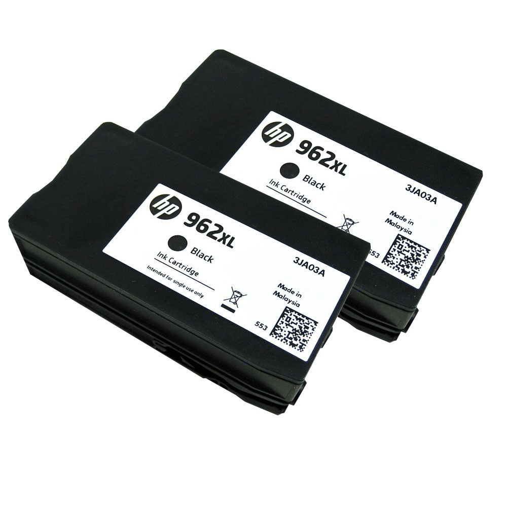 2PK Genuine HP 962XL Black OfficeJet Pro 9015 9025 9010 9020 9012