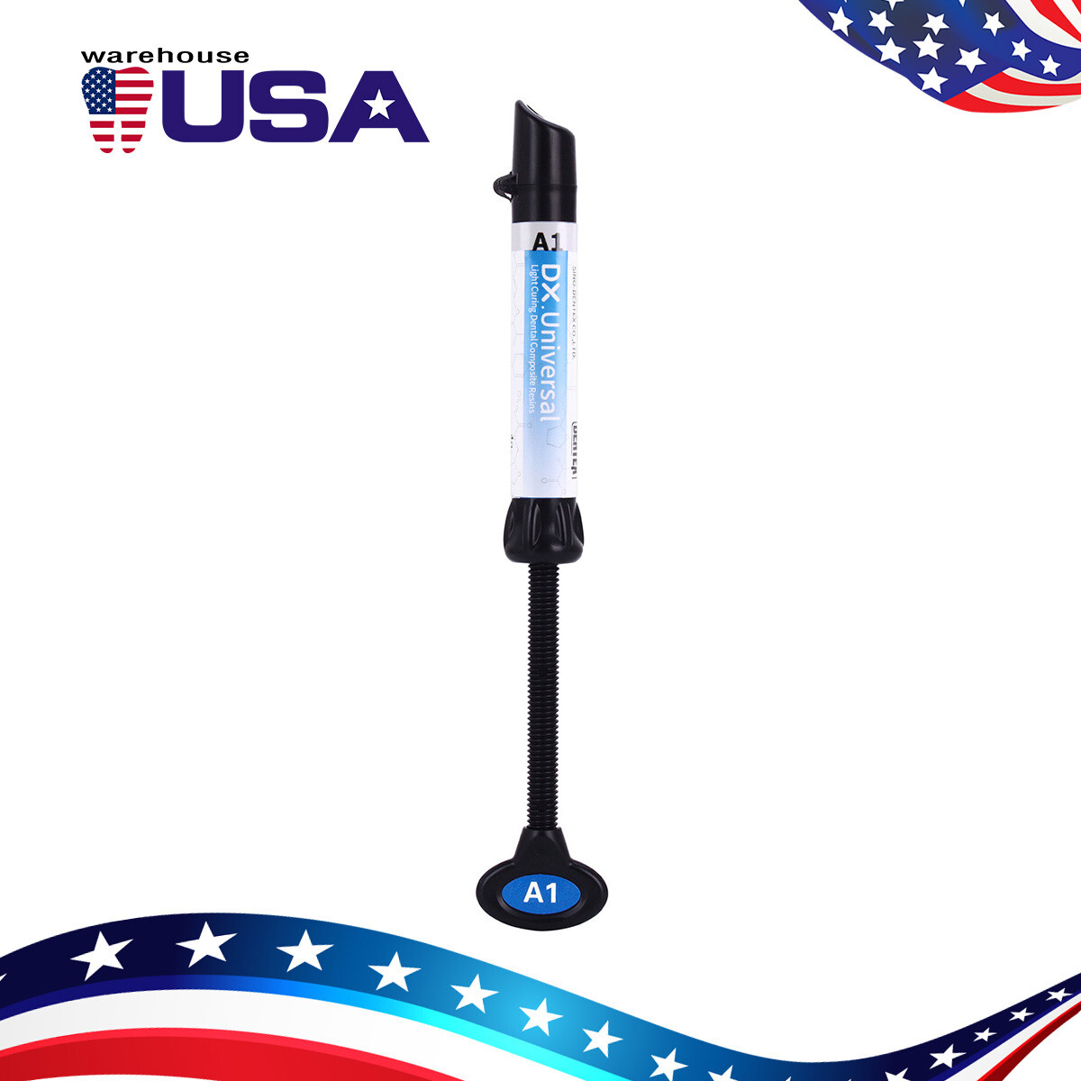 US DENTEX Universal Dental Light Cure Composite Resin A1, A2, A3, A3.5,B1 US DENTEX Universal Dental Light Cure Composite Resin A1, A2, A3, A3.5,B1