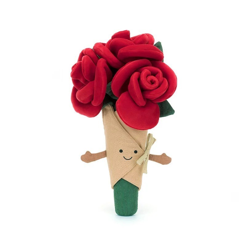 Red Rose Flower Bouquet Toy Soft Plush Stuffed Gift Birthday Wedding Present DHL Red Rose Flower Bouquet Toy Soft Plush Stuffed Gift Birthday Wedding Present DHL