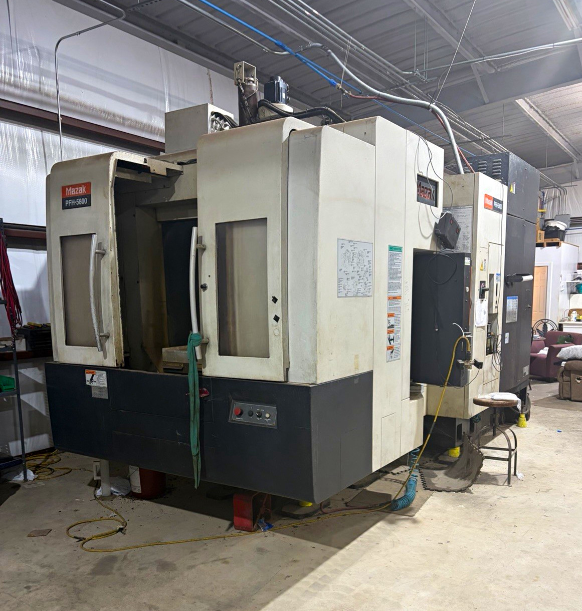 Mazak PFH-5800 CNC Horizontal Machining Center Mazatrol 640T 30HP HSK63