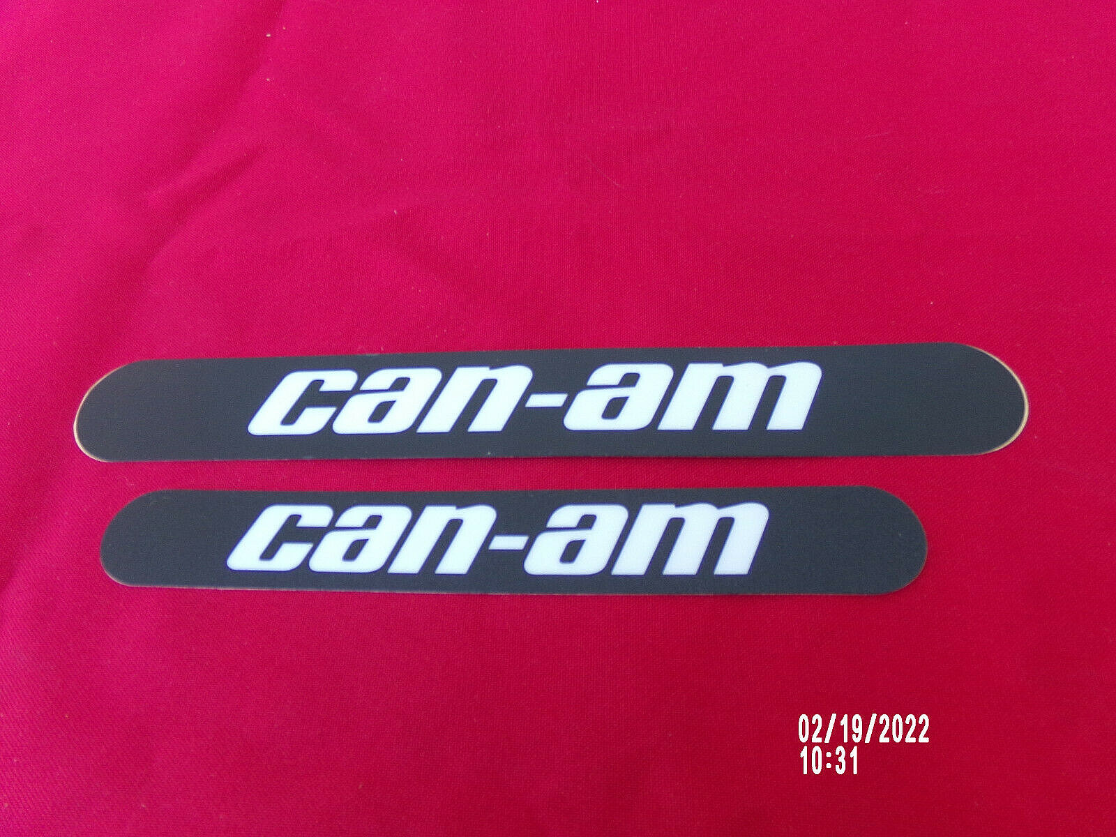 CAN-AM OUTLANDER REAR FENDER DECAL OEM 2007-2015 NOS CAN AM