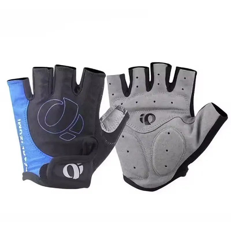 1Pair Gel Half Finger Road Bike Gloves Anti-Slip Anti-Sweat Shockproof Cycling
