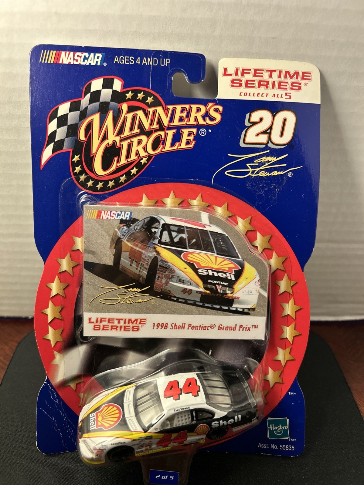 Winner\'s Circle NASCAR Tony Stewart #44 Shell Pontiac Grand Prix 1:64 Unopened