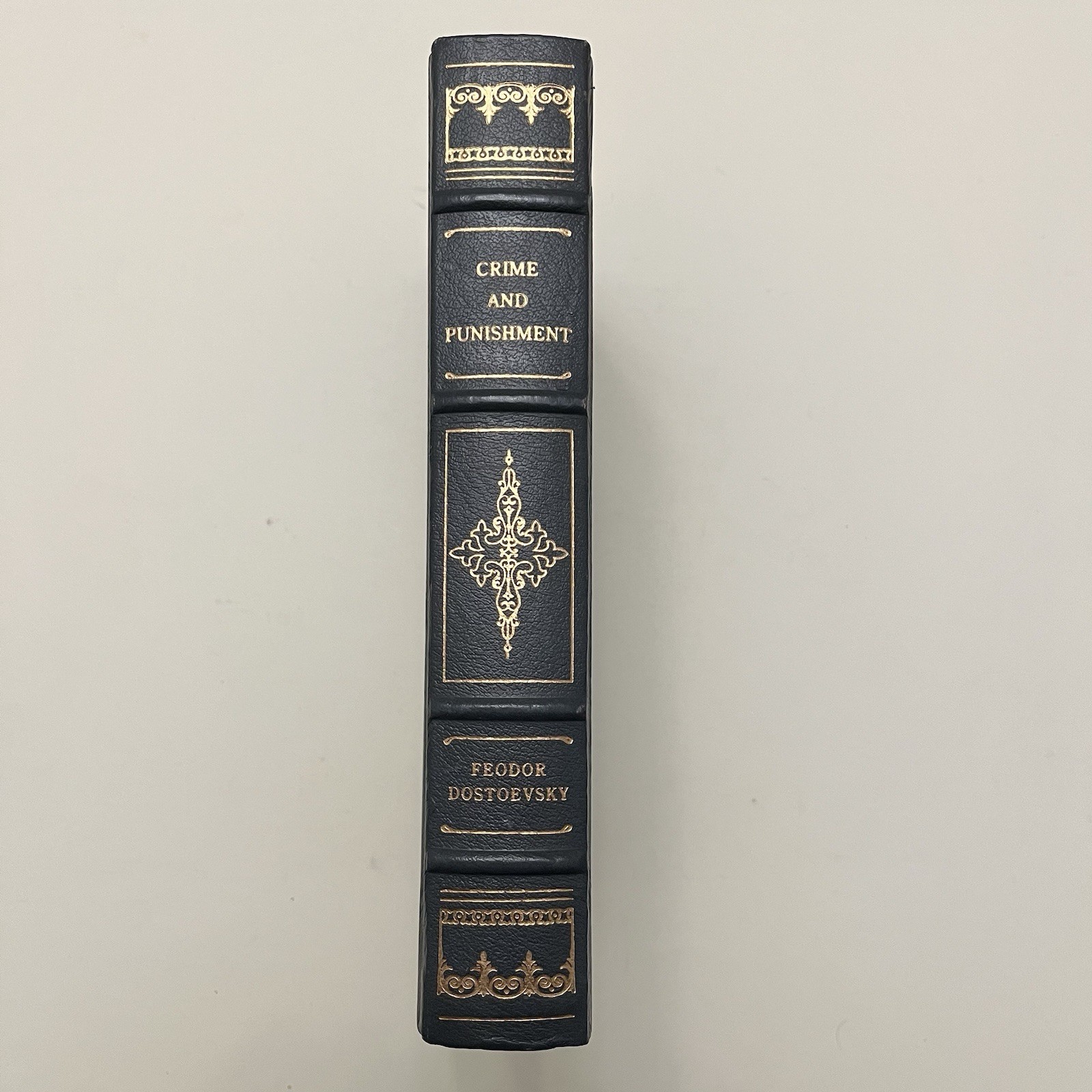 Franklin Library 1/4 Leather - Crime and Punishment - Dostoevsky - VG