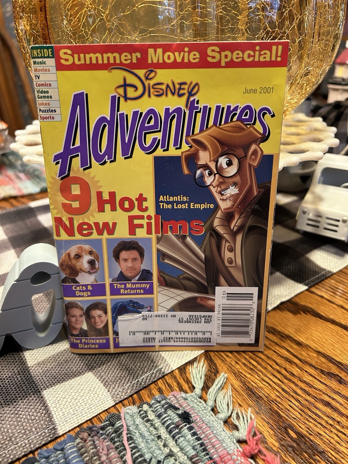 Disney Adventures Magazine June 2001  Summer Movie Special