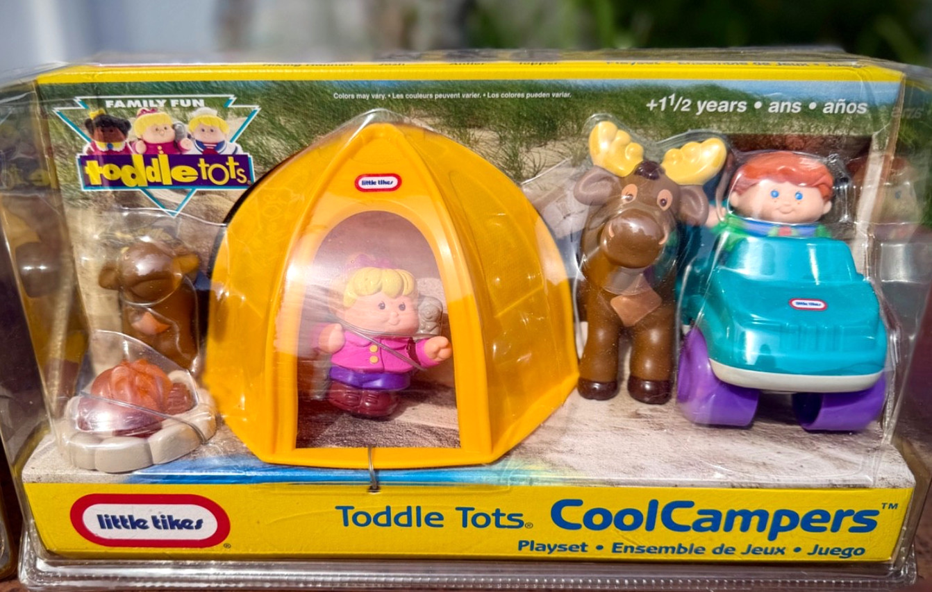 Vtg 1998 Little Tikes Toddle Tots Cool Campers Playset SEALED New In Box Rare